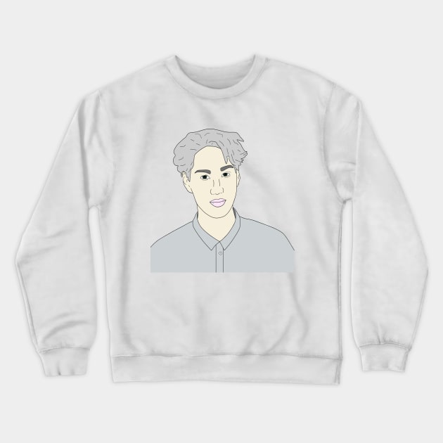 kpop idol exo Crewneck Sweatshirt by Eshka